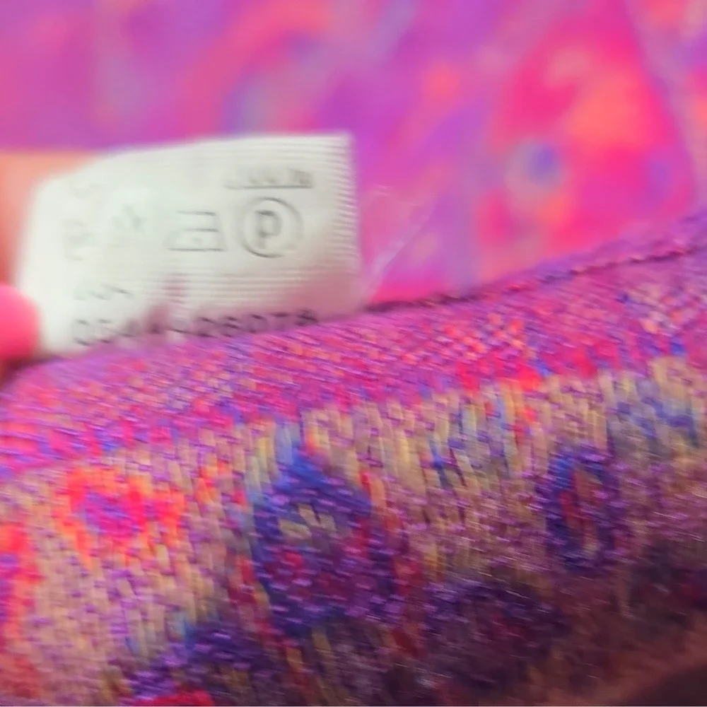 Gift From Jerusalem 100% Cashmere Purple Paisley Scarf/shawl with Fringe